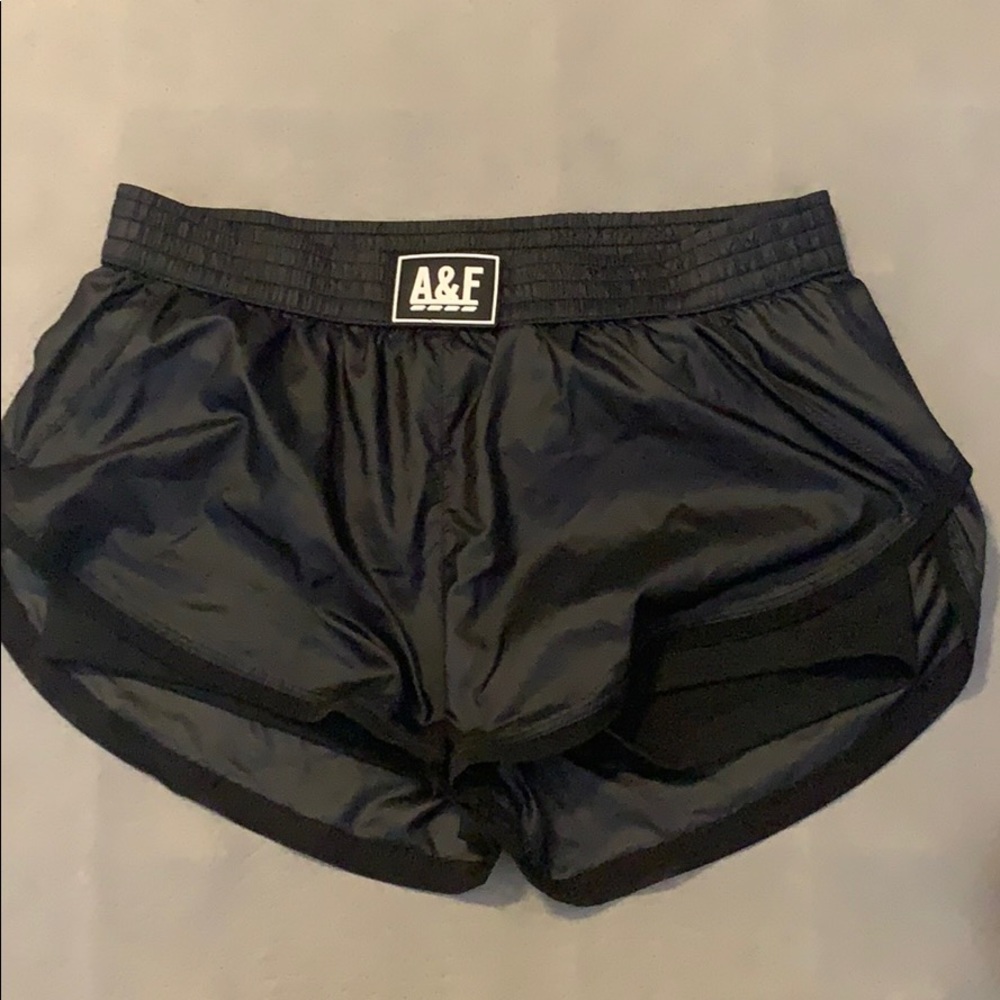 A&F running shorts